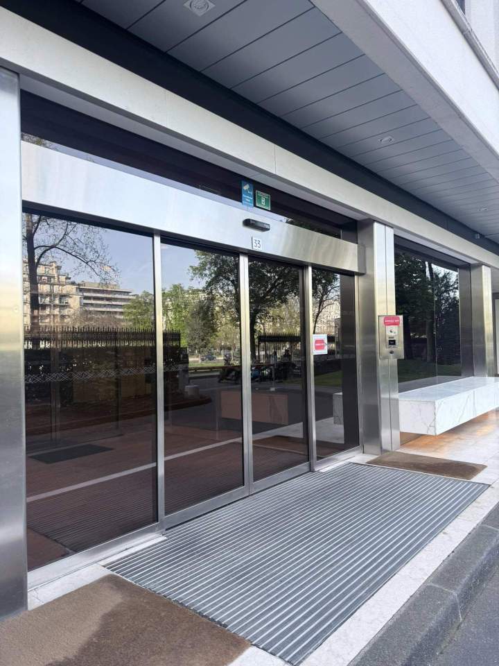 PORTE INOX CONTROLE D'ACCES ROZOH